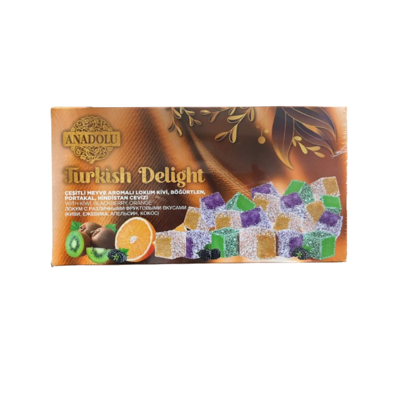Box of Turkish Delight with Kiwi