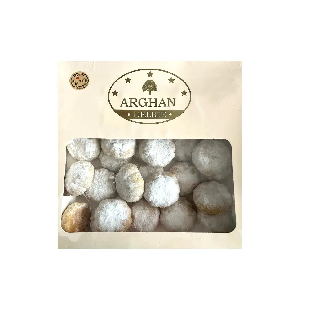 Box of Mammol Pistachio Dessert 1kg Arghan Delice.