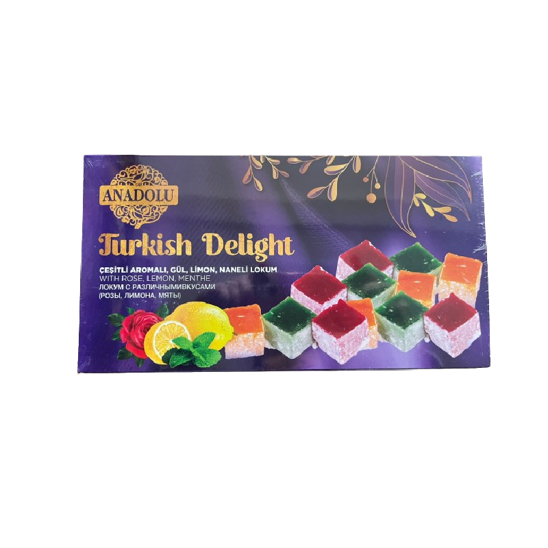 Box of Turkish Delight with Rose