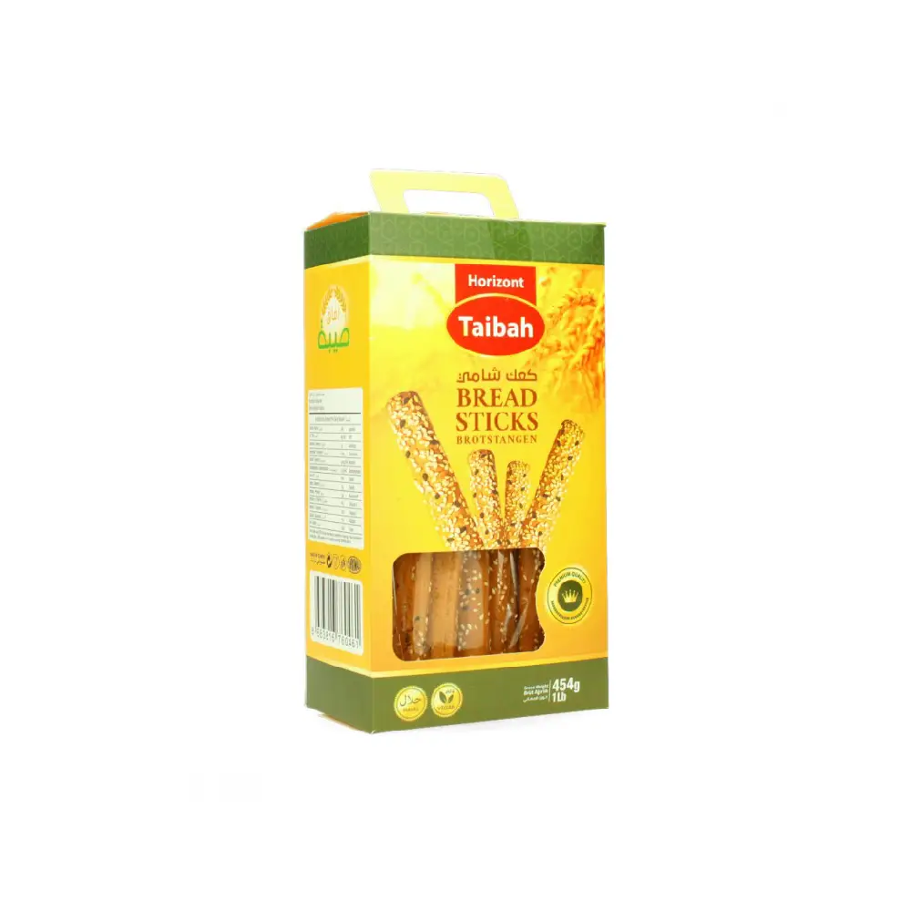 Box of Shami Taibah Bread Sticks.