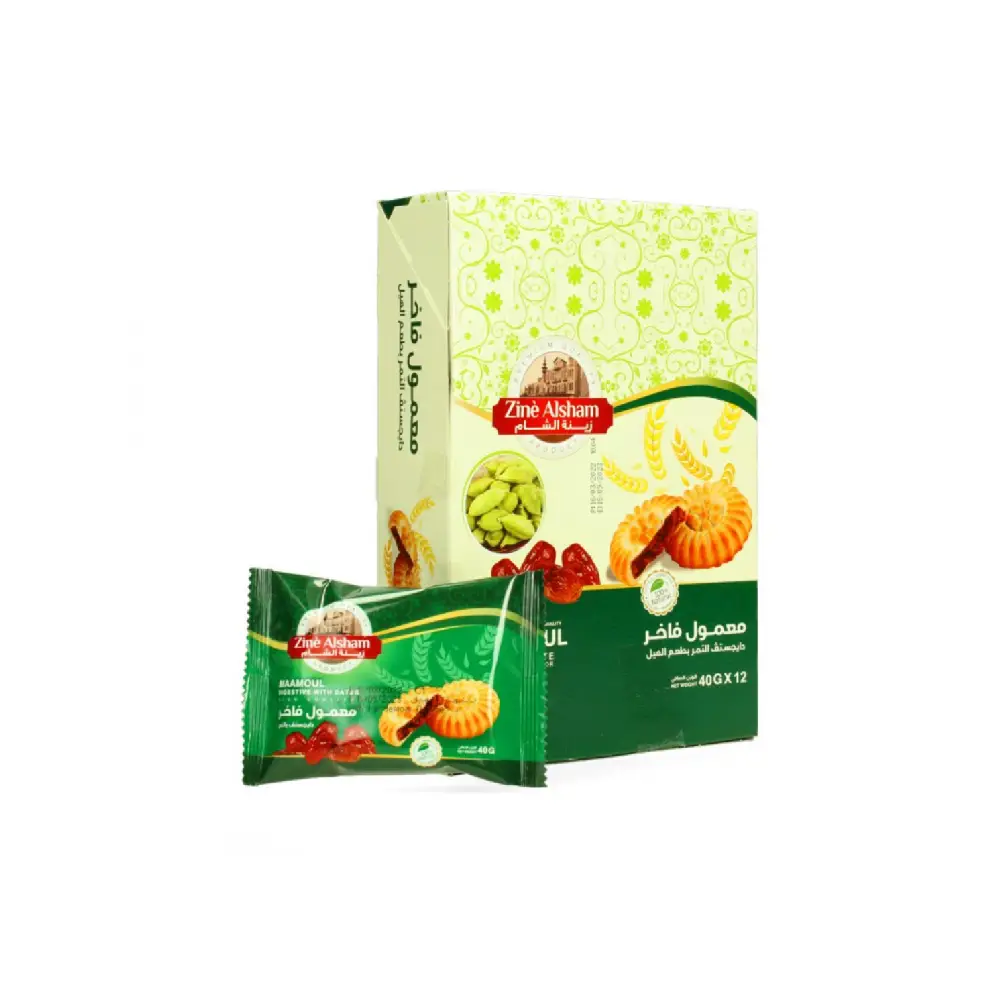 Package of Zine Alsham Maamoul 480g.