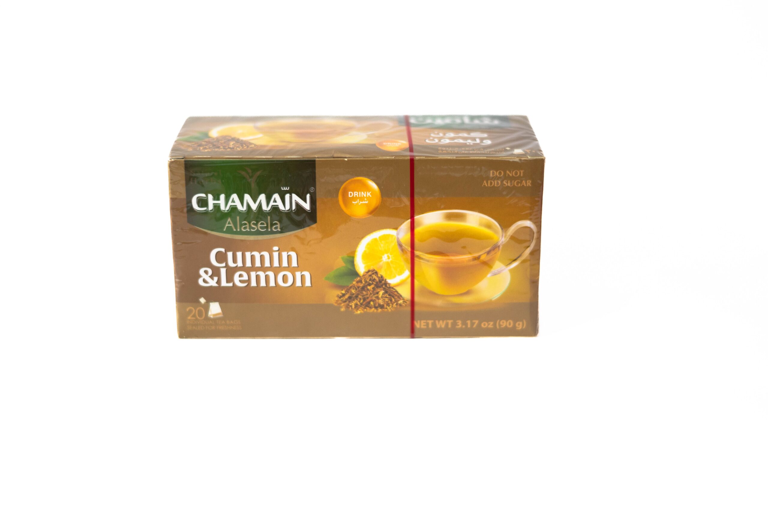 Box of Chamain Cumin & Lemon Tea 20 Sachets