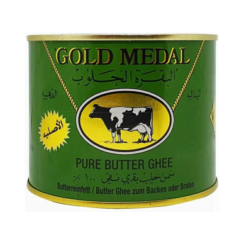Gold Medal Pure Butter Ghee 1600g packaging showcasing premium clarified butter.