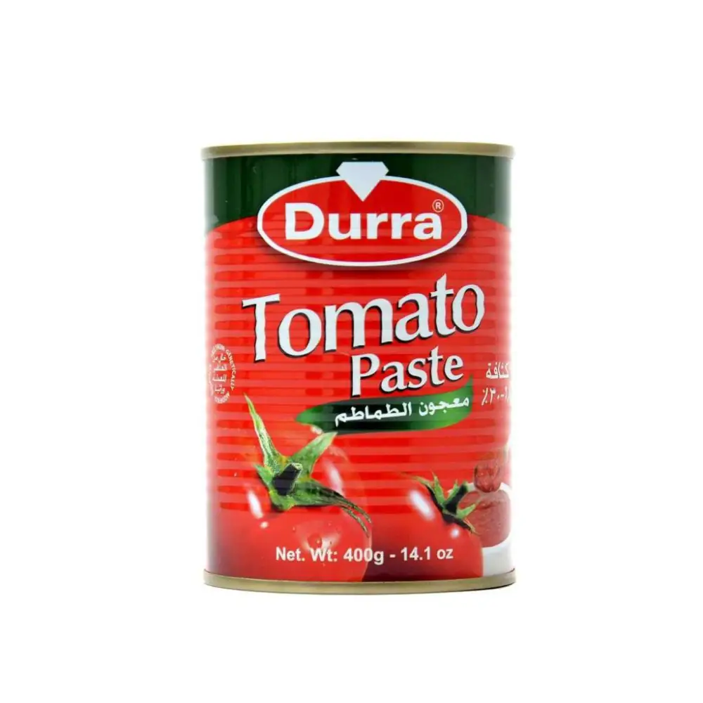 Can of Durra Tomato Paste 400g.