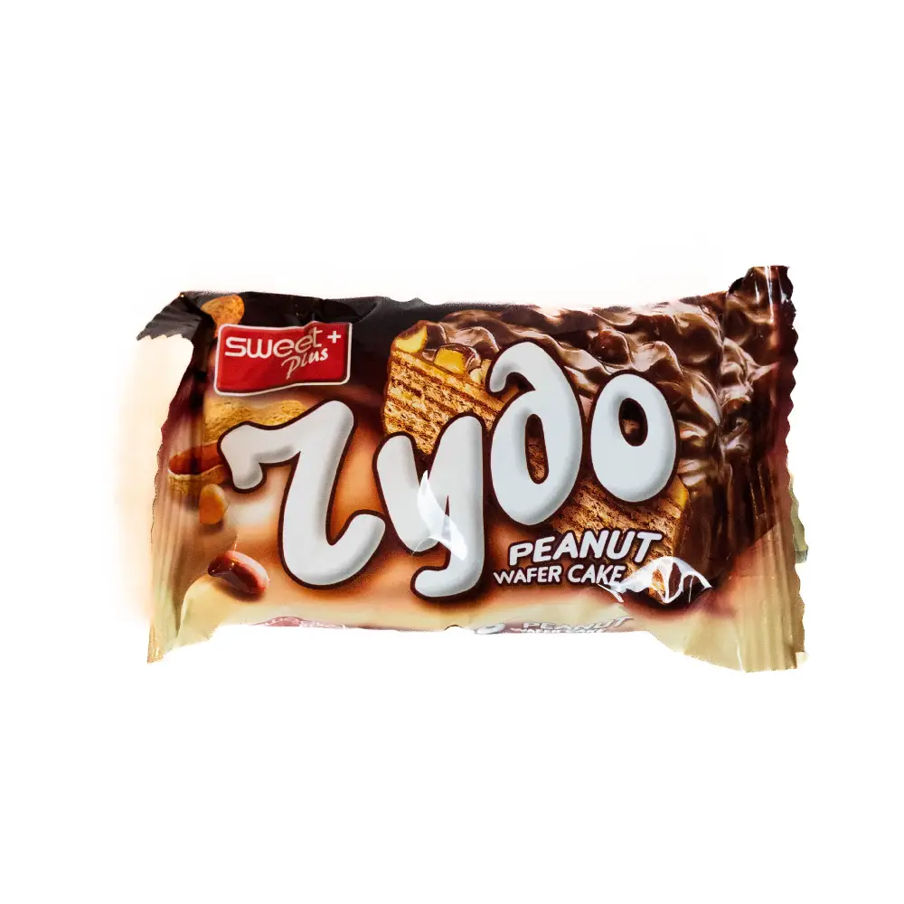 Package of Zydo Chocolate Hazelnut Wafer 75g.