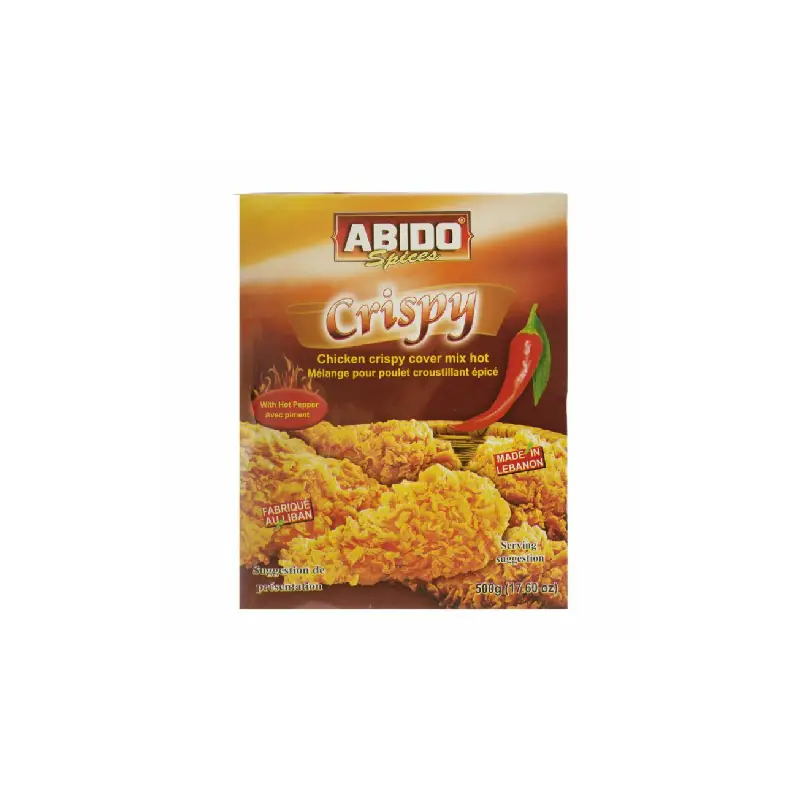 Crispy Spicy Mix for Chicken 500g container with aromatic pepper