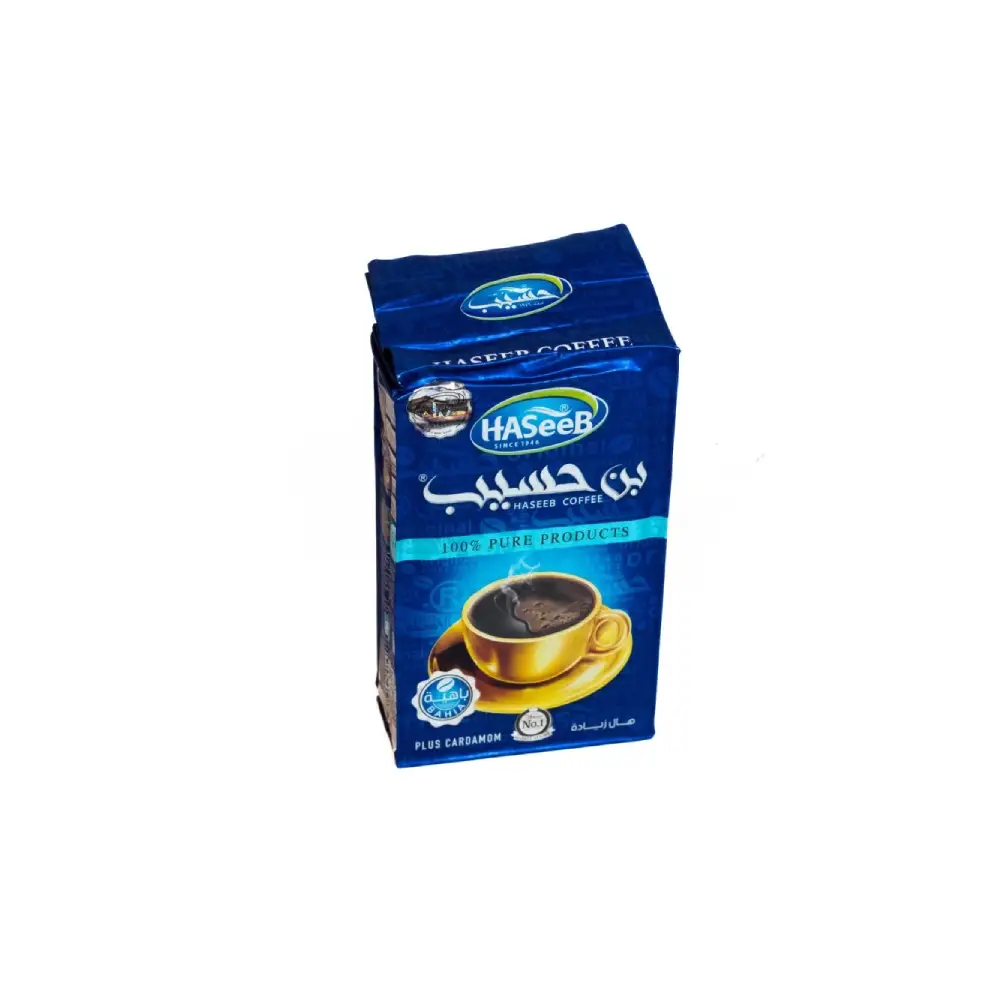 Package of Haseeb Cardamom Coffee 500g.