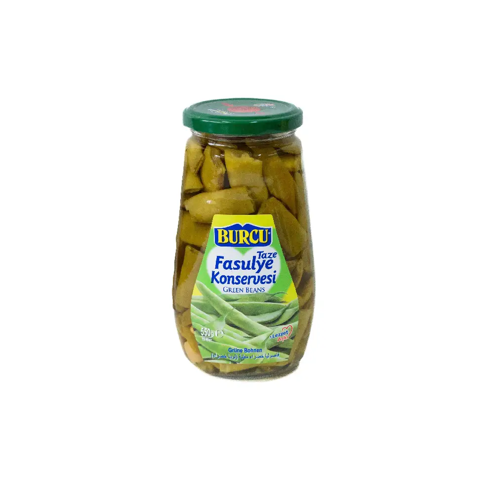 Jar of Burcu Green Beans.