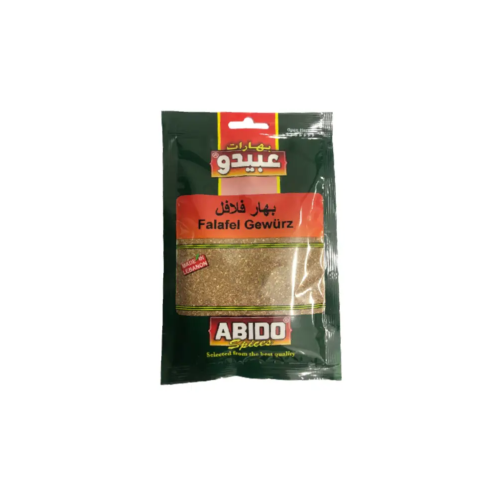 Package of Falafel Seasoning.