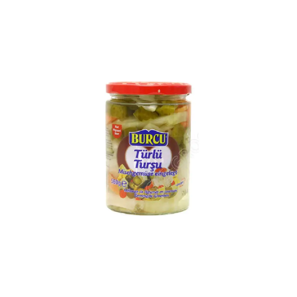 Jar of Burcu Assorted Pickles 560g.