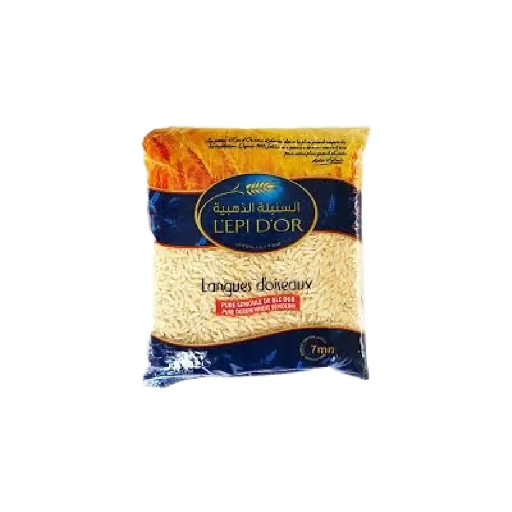 Package of Langue D'oiseau L'épi D'or 500g pasta.