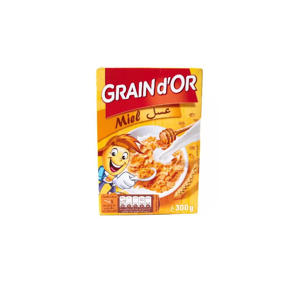 Grain d'Or Whole Grains with Honey 300g