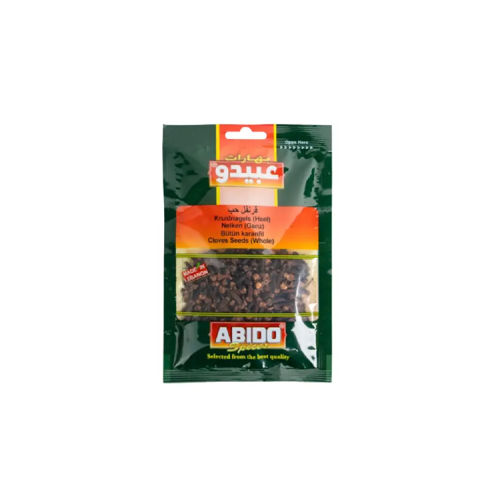 Package of Whole Cloves from Lebanon by Abido.