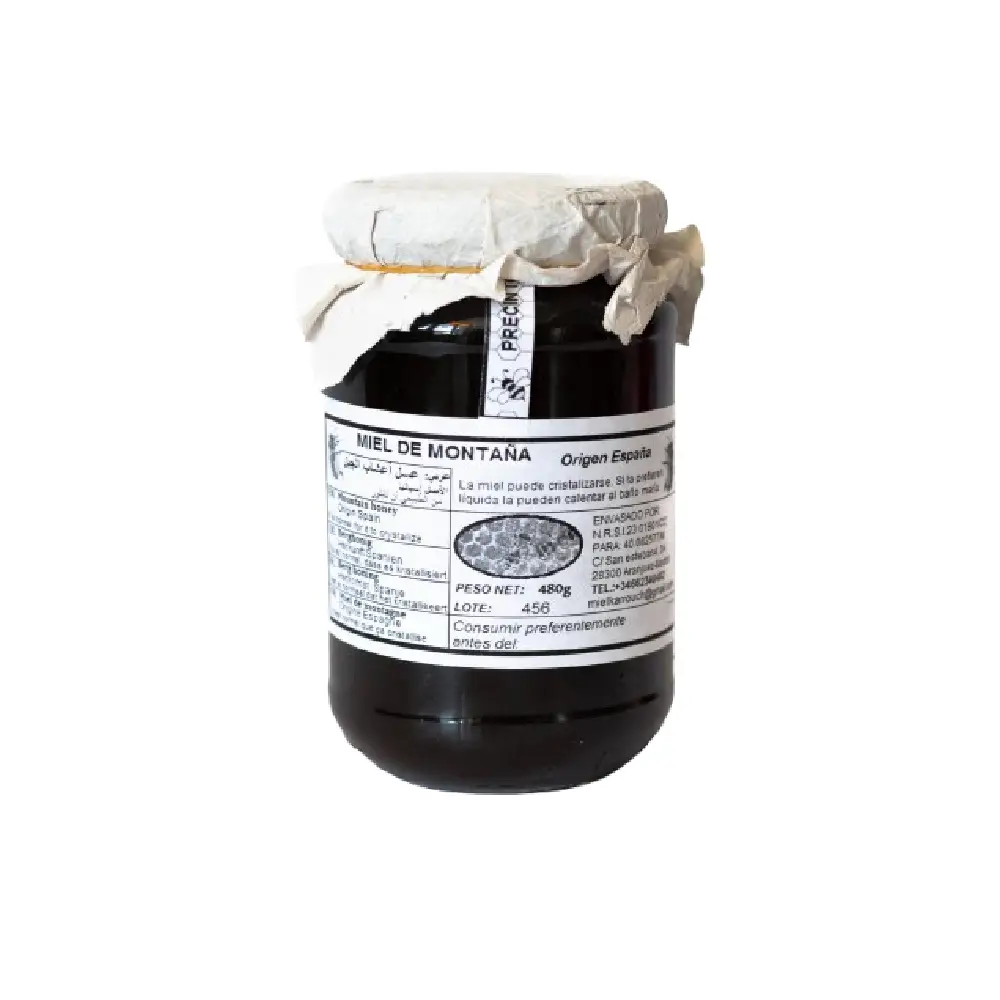 Jar of Spanish Mountain Honey 480g.