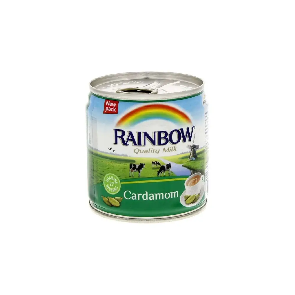 Can of Rainbow Cardamom Condensed Milk 160ml.