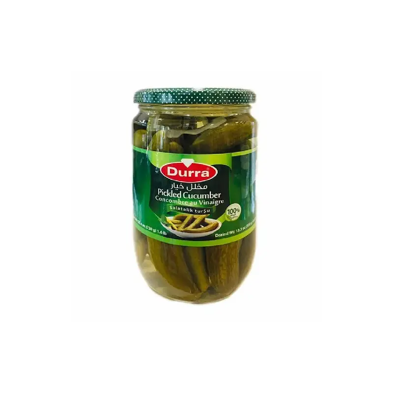 Pickled Cucumbers Durra 720g – Authentic