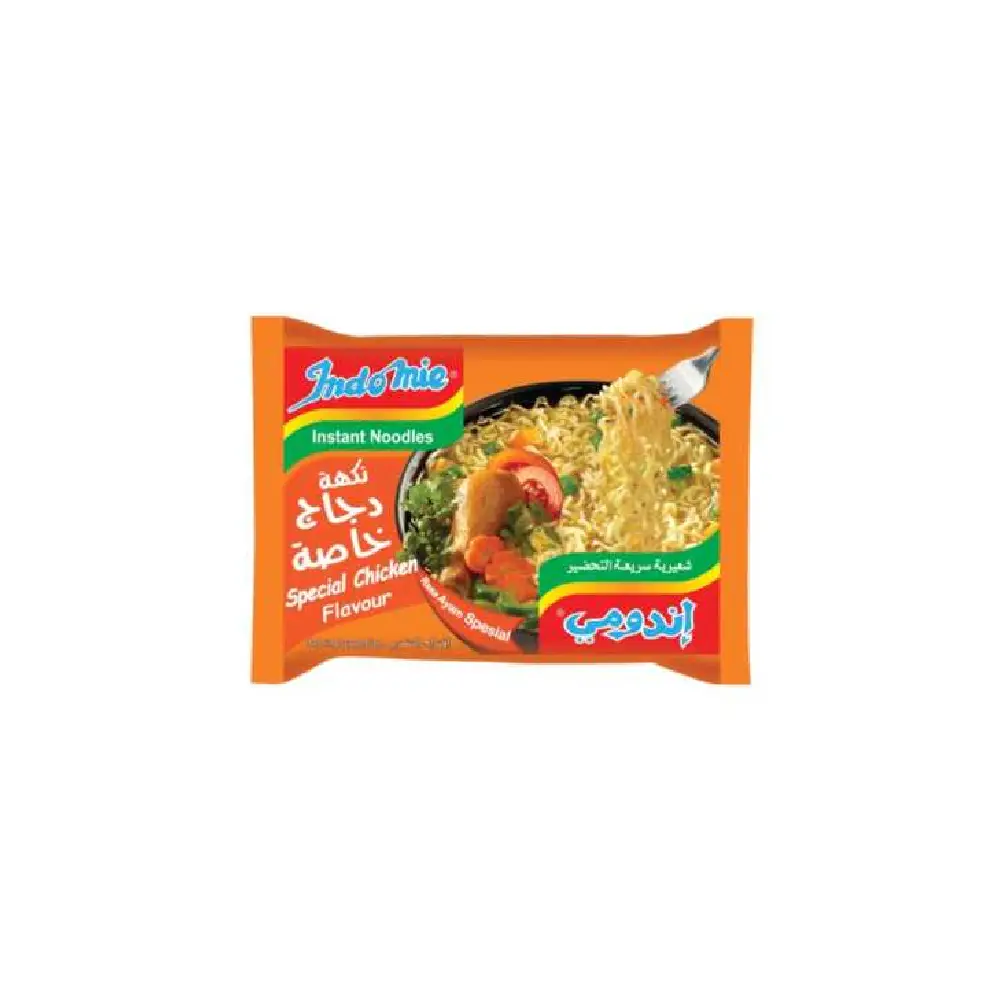 Package of Indomie Special Chicken Flavor Noodles 375g.