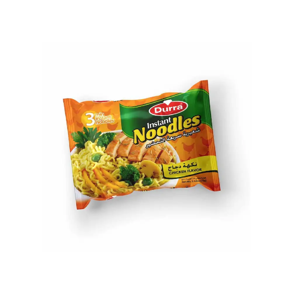 Package of Durra Noodles with Chicken 5 Pieces.