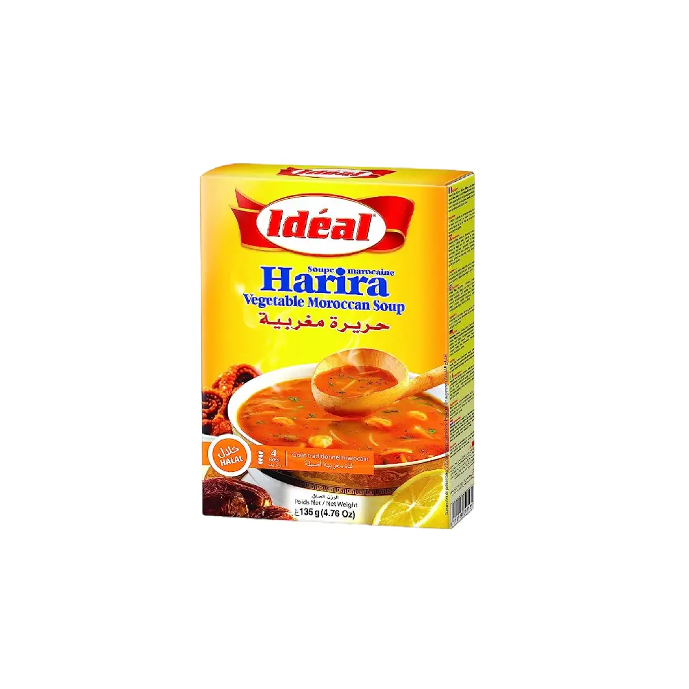 Box of Harira Moroccan Soup.