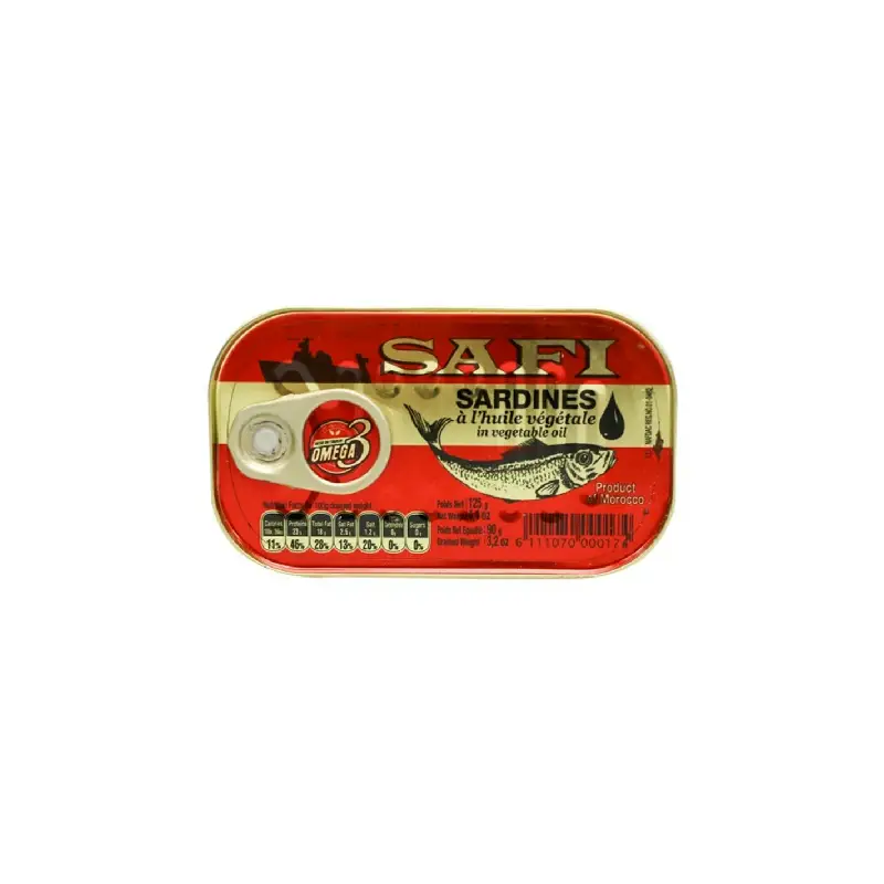 Image of Safi Sardines in Vegetable Oil 125g