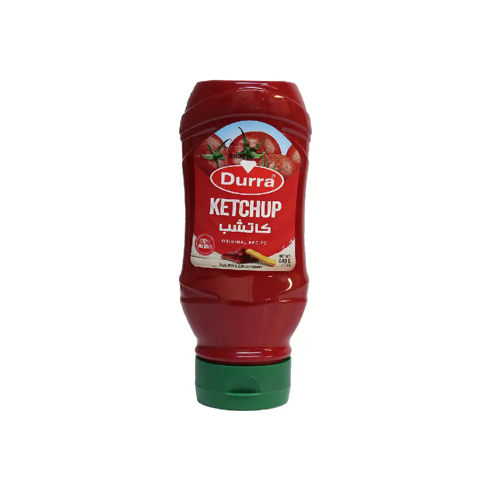 Bottle of Durra Ketchup 440g.