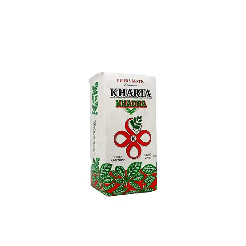 Image of Kharta Khadra Yerba Mate Tea White Package 250g.