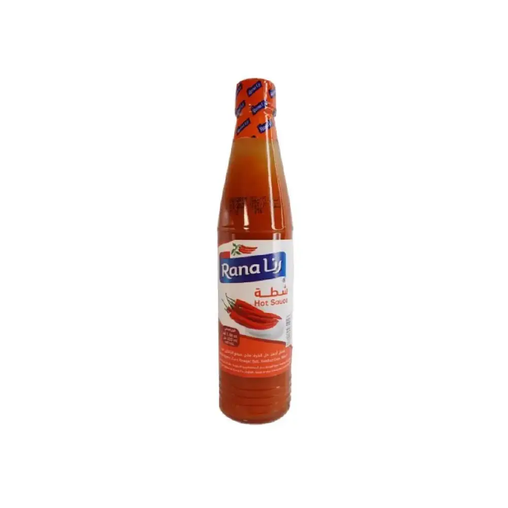 Bottle of Rana Hot Pepper Sauce 100ml.