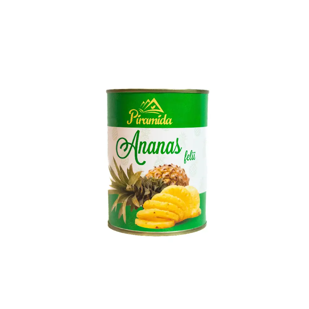 Can of Pyramid Pineapple Slices 565g.
