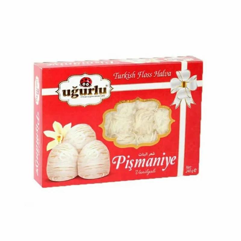 Image of Ugurlu Pismaniye Cotton Candy 240g showcasing its soft